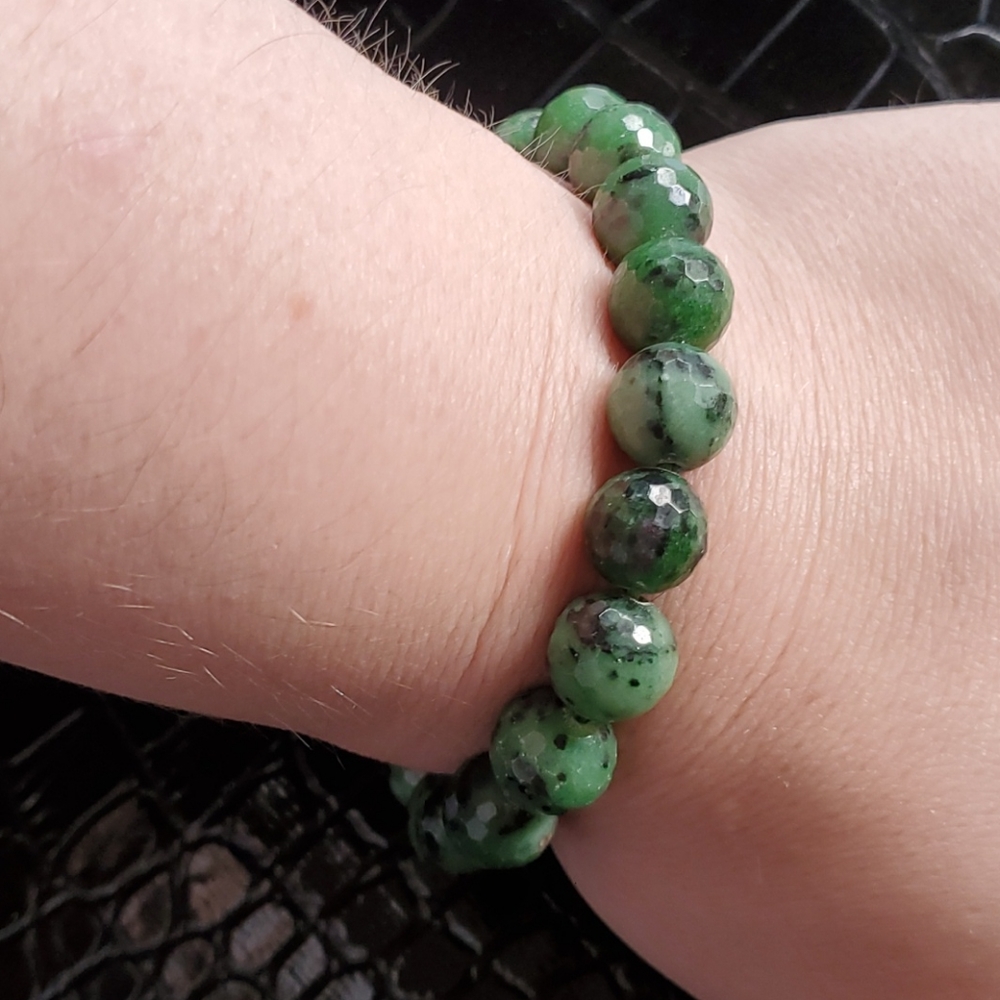 Handmade gemstone bracelet - Picture 3 of 4